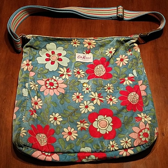 cath kidston velvet bag